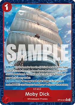 Moby Dick (OP16-021) (V.2) - The Time of Battle (Alternate Art) [OP16-021]