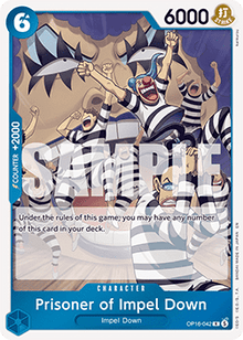 Prisoner of Impel Down (OP16-042) - The Time of Battle (Rare) [OP16-042]