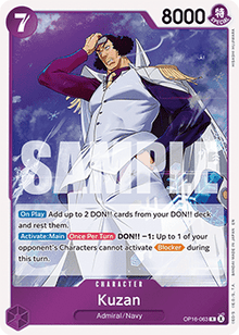 Kuzan (OP16-063) (V.1) - The Time of Battle (Rare) [OP16-063]