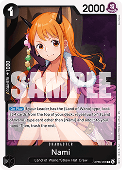 Nami (OP16-091) - The Time of Battle (Rare) [OP16-091]