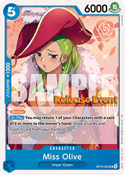 Miss Olive (OP16-050)
