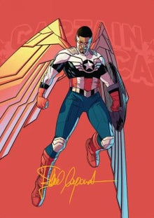 Art Series: Captain America, Wings of Freedom (V.4)