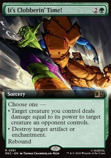 It's Clobberin' Time!
