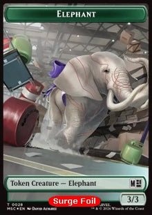 Elephant Token (G 3/3) // Rhino Token (G 4/4) (V.2)