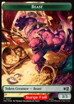 Beast Token (G 3/3) // Rhino Token (G 4/4) (V.2)