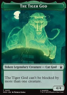 The Tiger God Token (G 4/4) // Sturdy Shield Token