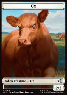 Ox Token (W 2/2) // Vibranium Token
