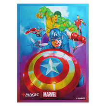 Marvel Super Heroes: "Captain America, Team Leader" Premium Art Sleeves