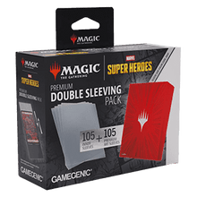 Marvel Super Heroes: "Comic Burst Red" Premium Double Sleeving Pack