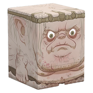 Ultimate Guard Squaroe The Hobbit Boulder Deck Case 100+ (Goblin King)