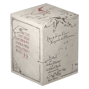 Ultimate Guard RTE Boulder 100+ The Hobbit "Thrór's Map" (Glow in the Dark)