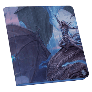 Reality Fracture: "Vraska, Soul of Stone // Vraska, the Cutting Glare" Zipfolio 480 Xenoskin Binder