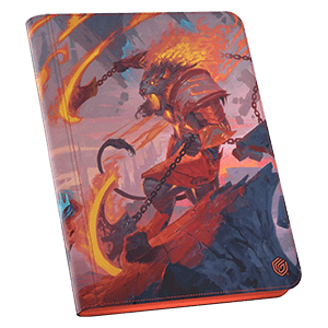 Reality Fracture: "Ajani Resolute // Ajani Unrelenting" Zipfolio 360 Xenoskin Binder