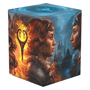 Reality Fracture: "Way of the Pyromancer // Way of the Cryomancer" RTE Boulder 100+ Deck Box