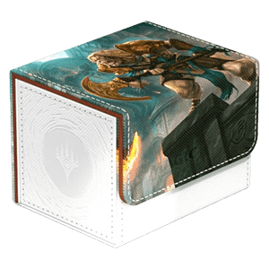 Reality Fracture: "Ajani Resolute" Sidewinder 100+ Xenoskin Deck Box