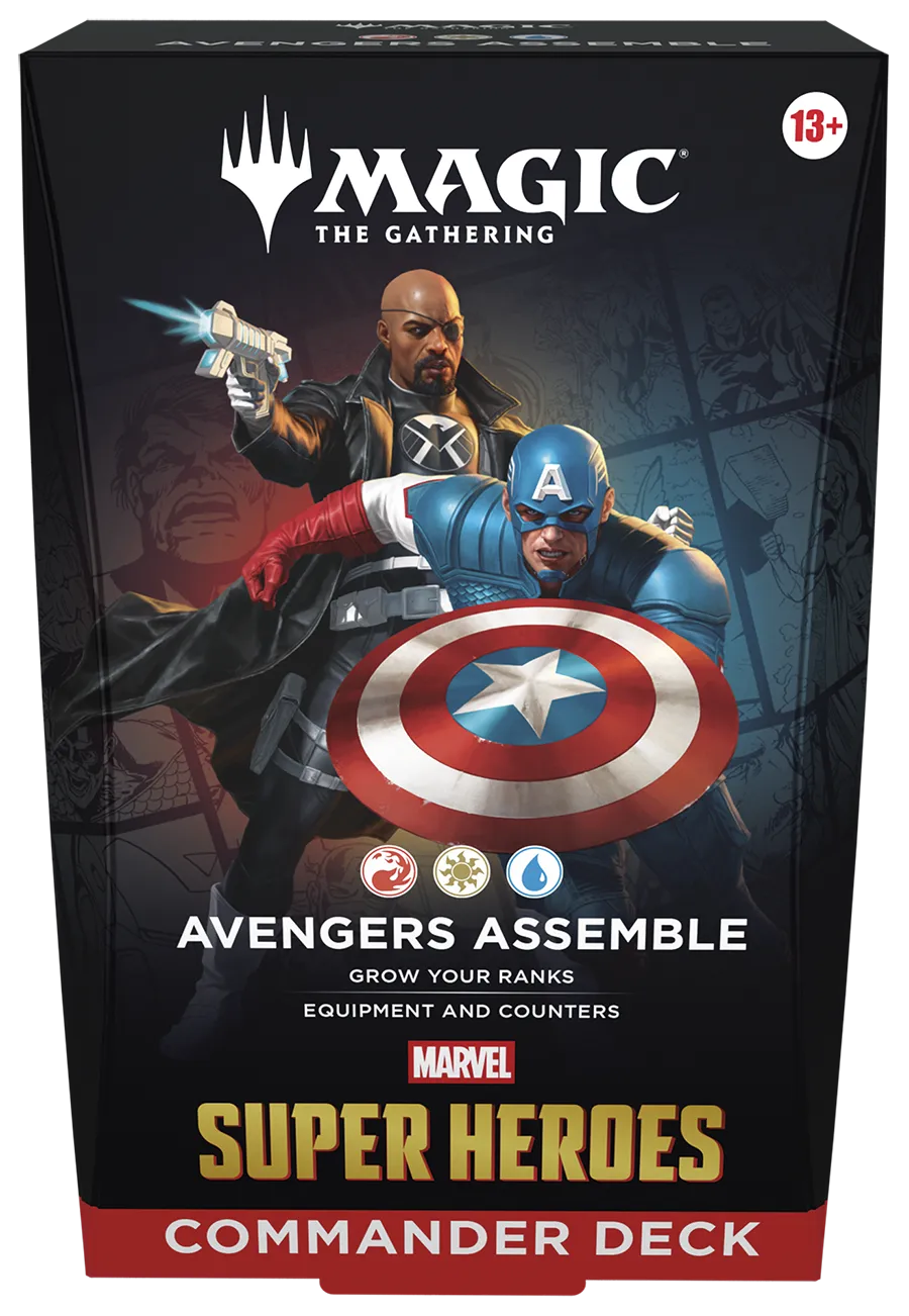 Commander: Marvel Super Heores: "Avengers Assemble" Commander Deck - Commander: Marvel Super Heroes