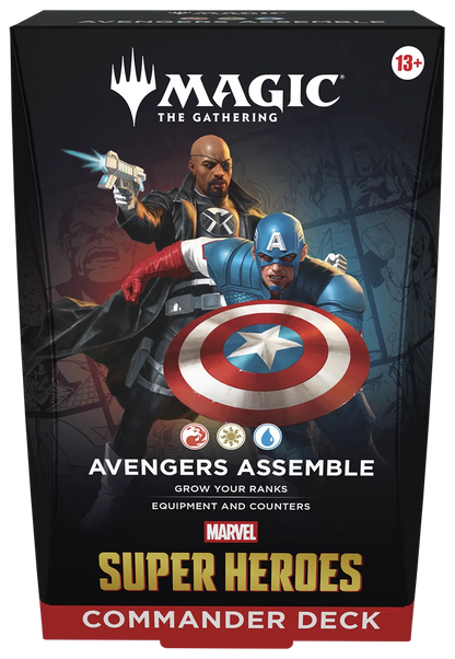 Commander: Marvel Super Heores: "Avengers Assemble" Commander Deck - Commander: Marvel Super Heroes