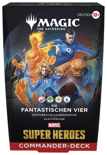Commander: Marvel Super Heores: "The Fantastic Four" Commander Deck - Commander: Marvel Super Heroes