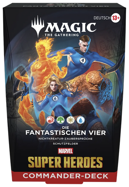 Commander: Marvel Super Heores: "The Fantastic Four" Commander Deck - Commander: Marvel Super Heroes