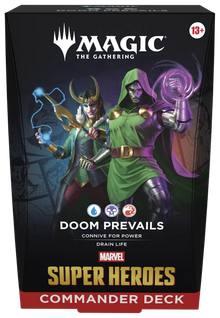 Commander: Marvel Super Heores: "Doom Prevails" Commander Deck - Commander: Marvel Super Heroes