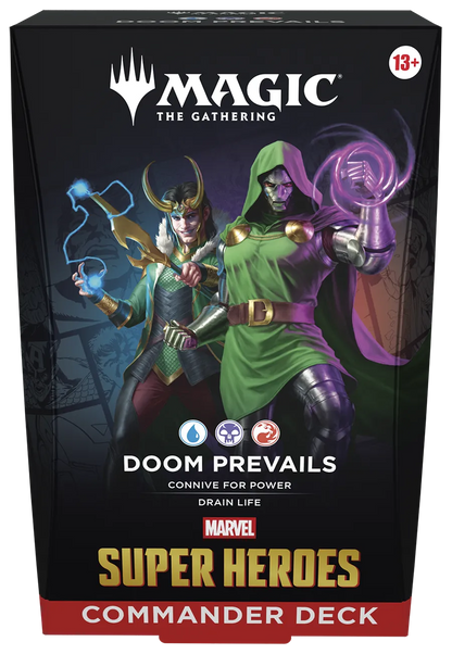 Commander: Marvel Super Heores: "Doom Prevails" Commander Deck - Commander: Marvel Super Heroes