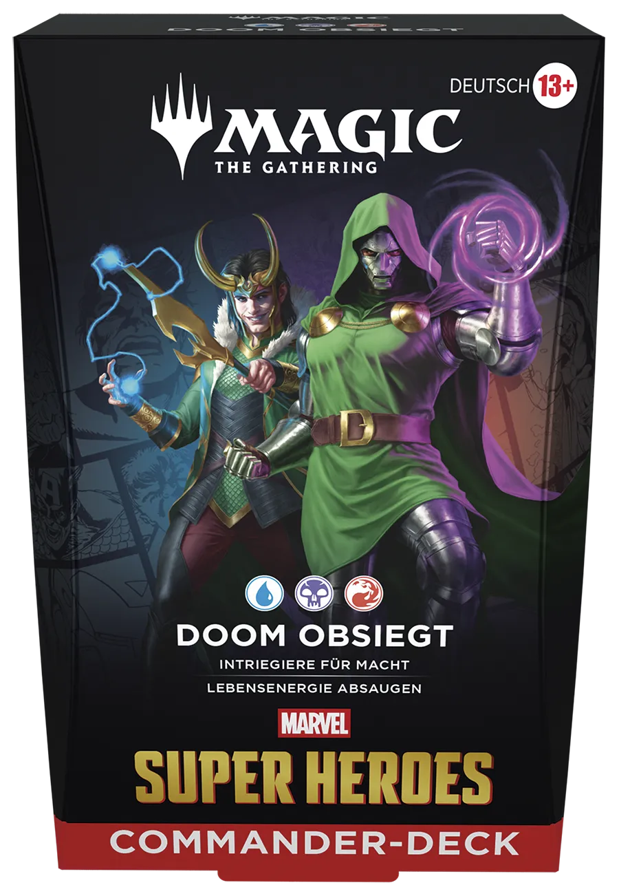 Commander: Marvel Super Heores: "Doom Prevails" Commander Deck - Commander: Marvel Super Heroes