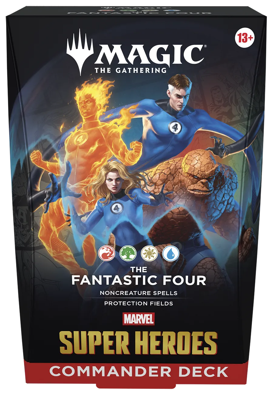 Commander: Marvel Super Heores: "The Fantastic Four" Commander Deck - Commander: Marvel Super Heroes