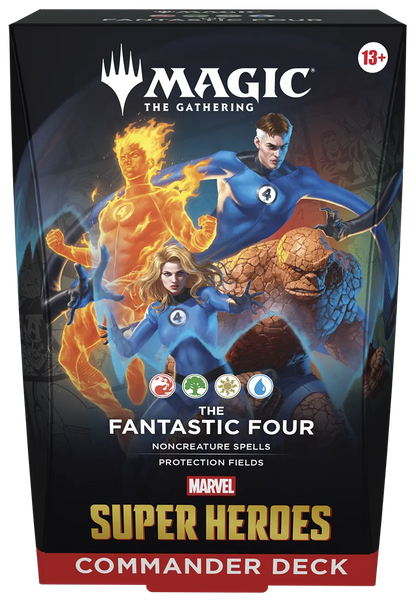 Commander: Marvel Super Heores: "The Fantastic Four" Commander Deck - Commander: Marvel Super Heroes