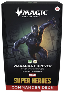 Commander: Marvel Super Heores: "Wakanda Forever" Commander Deck - Commander: Marvel Super Heroes
