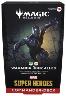 Commander: Marvel Super Heores: "Wakanda Forever" Commander Deck - Commander: Marvel Super Heroes