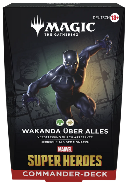 Commander: Marvel Super Heores: "Wakanda Forever" Commander Deck - Commander: Marvel Super Heroes