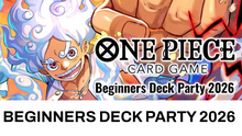 15.08.2026 One Piece Card Game: Beginners Deck Party 2026 [ST-31]~[ST-36]