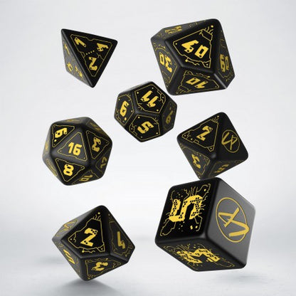 Q Workshop - Cyberpunk Red: Wet Work 7pc RPG Dice Set