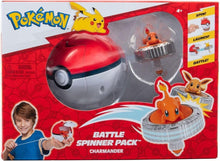 Pokémon Battle Spinner Pack Glumanda & Pokéball (EAN 191726768708) – Spinner + Launcher, ab 4 Jahren