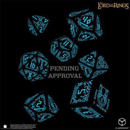 Q Workshop - The Lord of the Rings: 7pc RPG Dice Set: Moria