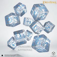 Q Workshop - The Lord of the Rings: D6 Dice Set: Rivendell - Water (10 pieces)