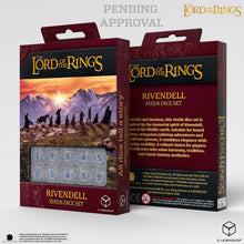 Q Workshop - The Lord of the Rings: D6 Dice Set: Rivendell - Stone (10 pieces)