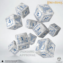 Q Workshop - The Lord of the Rings: D6 Dice Set: Rivendell - Stone (10 pieces)