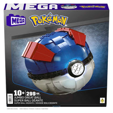 MEGA HMW04 Pokémon Jumbo Great Ball – großes Bauset