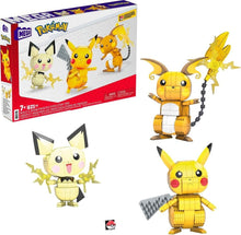 MEGA Construx Pokémon Pikachu Evolution Trio – Bauset (GYH06)