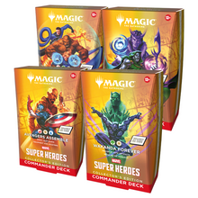 Commander: Marvel Super Heroes: Commander Deck Collector's Editon (alle 4 Decks) - Commander: Marvel Super Heroes