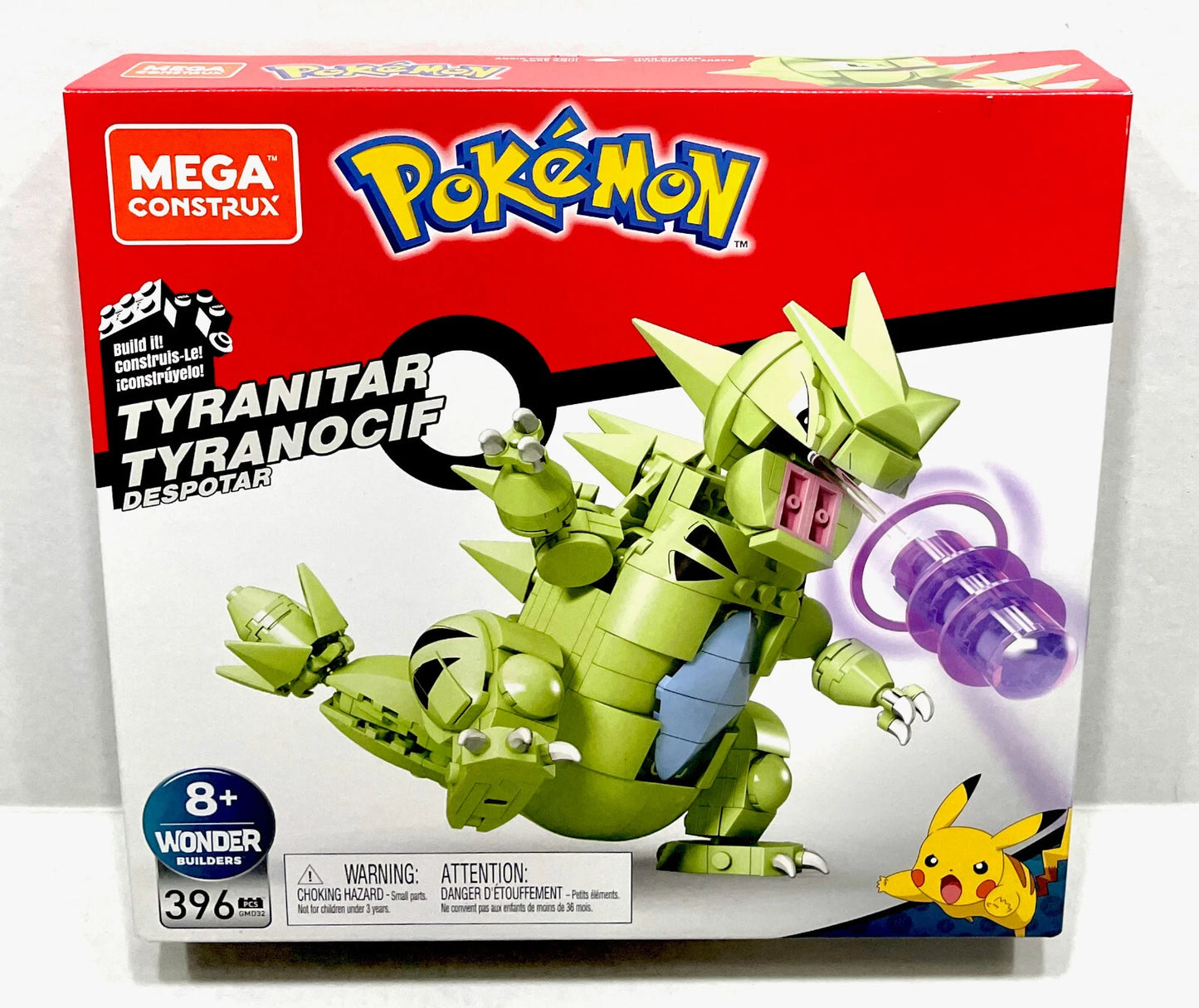 MEGA Construx Pokémon Tyranitar / Despotar – Bauset (GMD32)