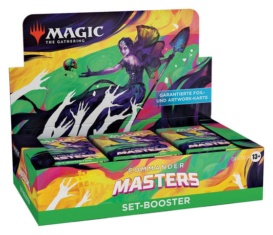 Commander Masters Set-Booster Display (englisch)