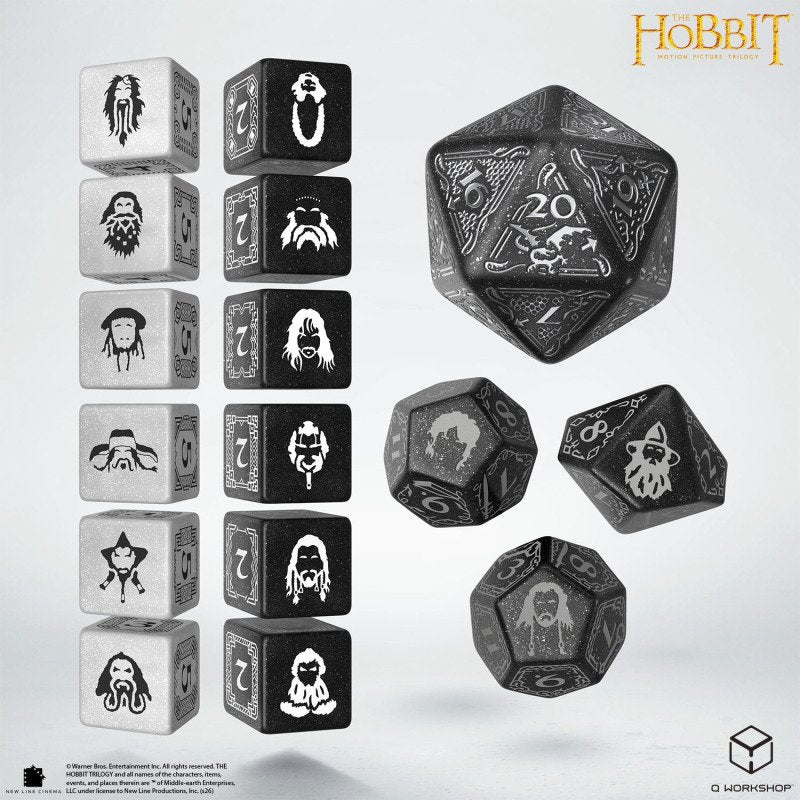 Q Workshop - The Hobbit: TCG Dice Set: Umbral Hollow (16 Dice)