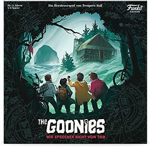 Funko Games: Die Goonies – „Wir sprechen nicht vom Tod“ (DE) | Strategiespiel von Prospero Hall | 2–5 Spieler | ca. 50 Min. (EAN 889698692649)