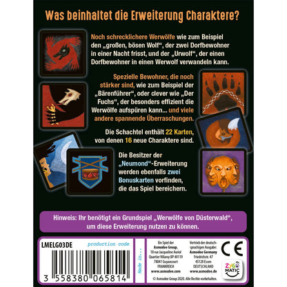 Werwölfe von Düsterwald – Charaktere