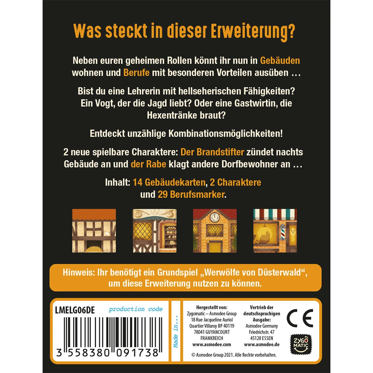 Werwölfe von Düsterwald – Die Gemeinde