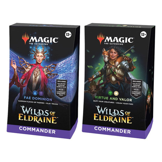 Wilds of Eldraine Commander-Decks (englisch)